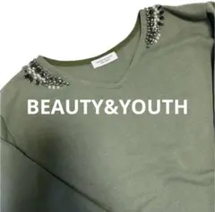 ユナイテッドアローズ　BEAUTY&YOUTH カットソー トップス カーキ