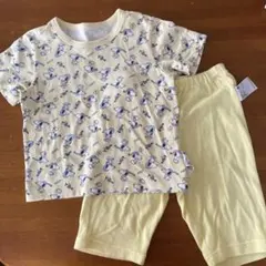 【1度洗濯済未使用】UNIQLOユニクロ スヌーピー 半袖ドライパジャマ 100のサムネイル