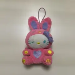 ハローキティ うさぎ着ぐるみ マスコット ぬいぐるみ - メルカリ