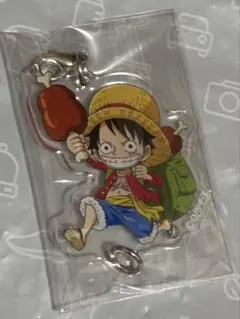 ワンピース 麦わらストア 限定 レジャー つながる アクリルチャーム ルフィ
