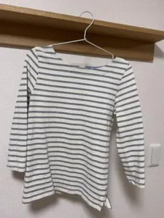 studio CLIP(スタディオクリップ) ボーダーカットソー 七分袖