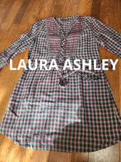 LAURA ASHLEY チェック柄ワンピース、チュニック UK14