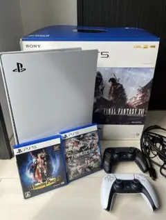 【極美品・2023購入】PS5 ディスク版 元箱あり 付属品完備