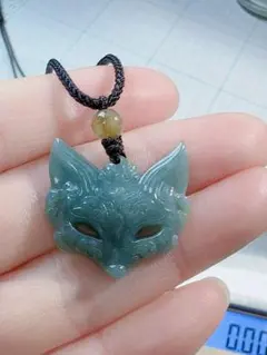 R1-0308天然本翡翠 《本物保証》 翡翠ペンダント ネックレス