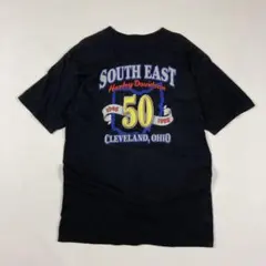 90s アメリカ製 HARLEY-DAVIDSON  50周年　Tシャツ  黒
