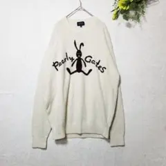 パーリーゲイツ（L）アイボリーもこもこセーター( 訳あり）