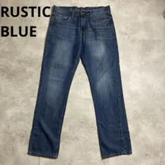 ★アメリカ古着ラスティックブルージーンズ　34/34サイズ