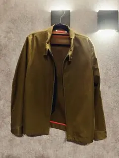 ポールスミス　PAUL SMITHオリーブ色 ジッパー付き ミリタリージャケット