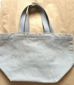 DEAN & DELUCA 水色 トートバッグ