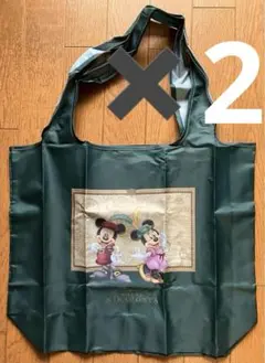 【新品未開封】　ミラコスタ エコバッグ ２個 ミッキー ミニー