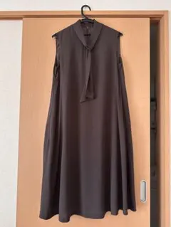 GREEN LABEL RELAXING ノースリーブ フレアワンピース