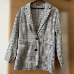 レディース ジャケット チェック柄