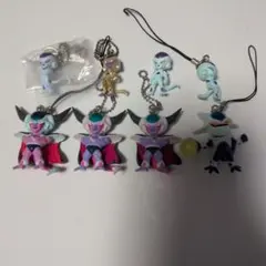 ドラゴンボール コルド大王 クウラ フリーザ フィギュア ストラップ 8体セット