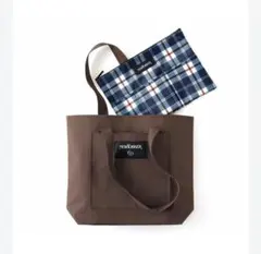 ★新品未使用★雑誌付録★ 2024年 12月 素敵なあの人 トート＆ポーチ ①