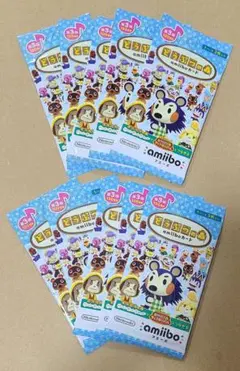 どうぶつの森AMIIBOカード 第3弾　10パックセット　未開封品