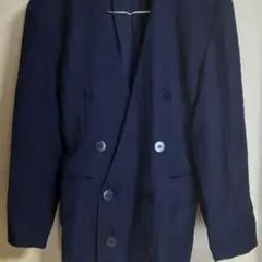 レディース　セットアップ　スーツ　ネイビー　9AR