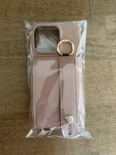 背面ベルト付き スマホケース ショルダー iPhone16 Pro カード収納