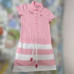 le coq sportif ポロワンピース Mサイズ ピンク