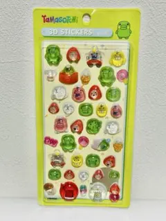 【新品】ボンボンドロップ風シール　たまごっち 3D くちぱっち