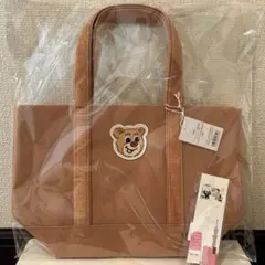 新品未開封 ラブラリー バイ フェイラー オールドテディ ワッペントートバッグ