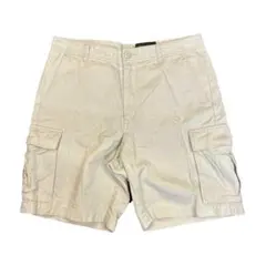 00s EDDIE BAUER カーゴ ショーツ 古着 32 ベージュ