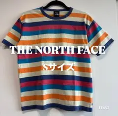 THE NORTH FACE ノースフェイス ボーダー Tシャツ メンズ S