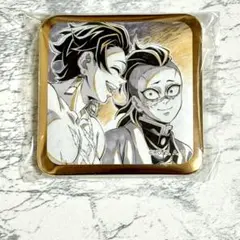 鬼滅の刃 シアターダイニング 柱稽古編 お楽しみくじ スクエア缶バッジ 炭治郎