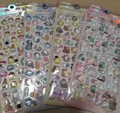 4点　オバケーヌ　ドロップシール