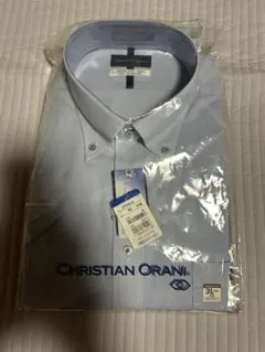 CHRISTIAN ORANI 水色 3L スタンダードシャツ　新品　洋服の青山