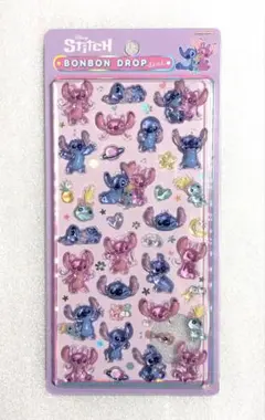 ボンボンドロップシール　Disney　リロ・アンド・スティッチ　シール