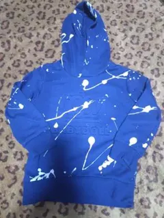 BABYDOLL ネイビー スプラッシュ柄 パーカー