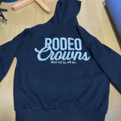 RODEO CROWNS ブラックフード付きパーカー