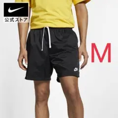 ナイキ メンズ ウーブン ハーフ ショート パンツ ブラック M