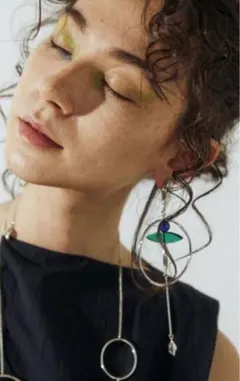 アンスリードUN3Dサークルドロップピアス