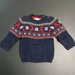 H&M クリスマス ニットセーター 80cm