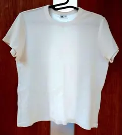 【良品】UNIQLO U クルーネックT ホワイト