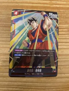 ドラゴンボール ドラゴンボール超カードゲーム 孫悟飯 青年期 FS01-09