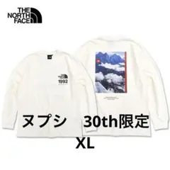 THE NORTH FACE ヌプシ　限定　長袖カットソー ホワイト