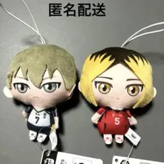 【新品】ハイキュー！ぬいぐるみちゃーむ　木葉秋紀 孤爪研磨