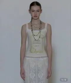 【SCULPTOR】Rose Camisole Raw Ice SCULPTOR】Rose Camisole Raw Ice - メルカリ