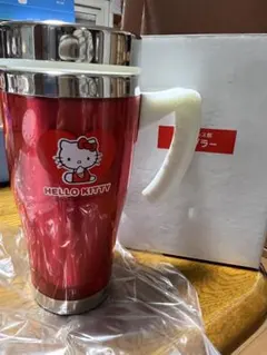 ハローキティ ステンレス製 タンブラー 赤