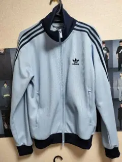 adidasトラックジャケット　ジャージ　 ベッケンバウアーMサイズ