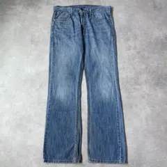 リーバイス517 Levis W36 フレア ブーツ 青 古着 ヒゲ 21161 - メルカリ