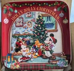 ディズニーランド　新品✨️スーベニアプレート　ミッキーミニープルート　クリスマス