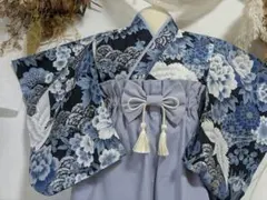 ハンドメイド ベビー袴 完成品Sサイズ