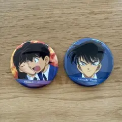 名探偵コナン 缶バッジ 2個セット