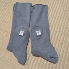 cecile ハイソックス 2足組 グレー 22-25cmのサムネイル