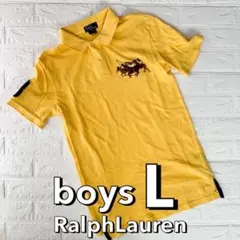 【激レア】正規品！新品級Ralph Lauren ポロシャツ半袖boys L