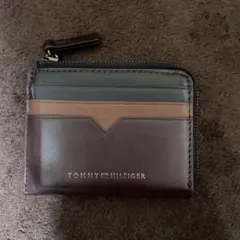 TOMMY HILFIGER ダークブラウン カードケース