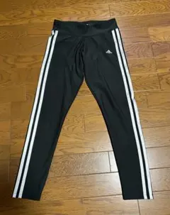 adidas ブラック レギンス S